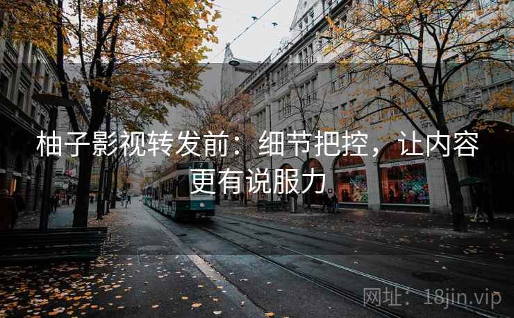 柚子影视转发前：细节把控，让内容更有说服力