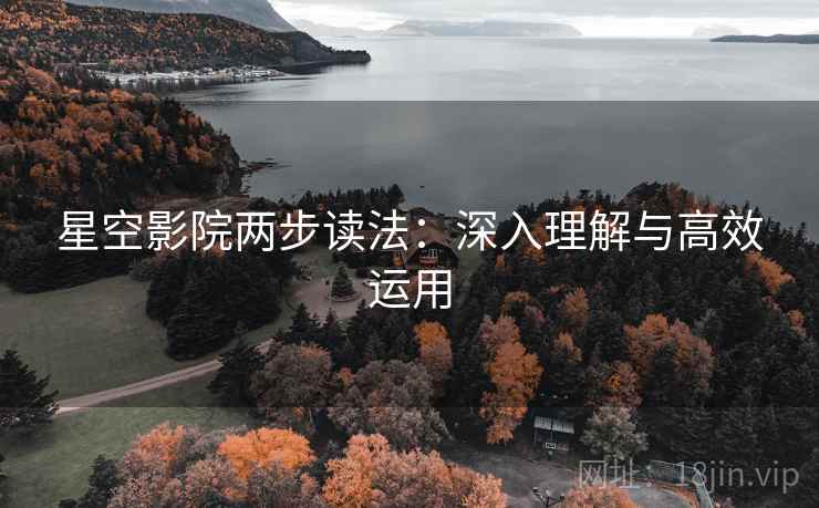 星空影院两步读法：深入理解与高效运用